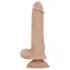 Real Fantasy Hunter - lebender Vibrator mit Stoßfunktion und Fernbedienung (hautfarben)