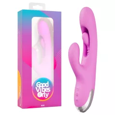   Good Vibes Only - Vibrator mit Klitorishebel und beweglichem Finger (lila)