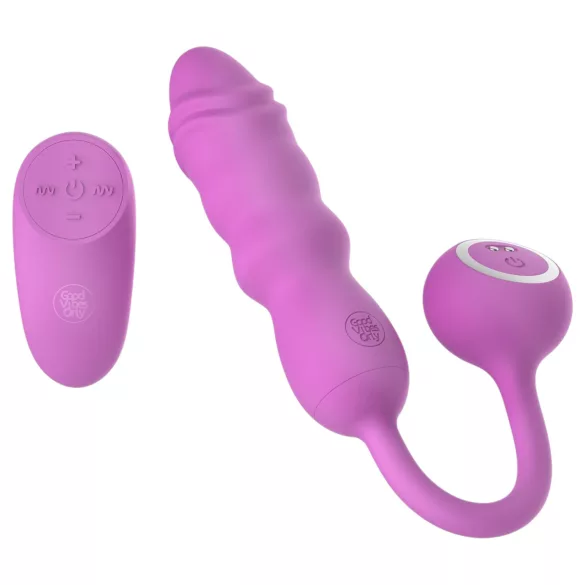 Good Vibes Only - Vibrations-Ei mit Fernbedienung (rosa)