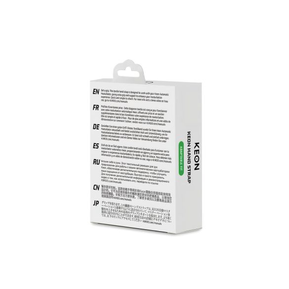 Kiiroo Keon - Masturbator Handfesseln (schwarz)