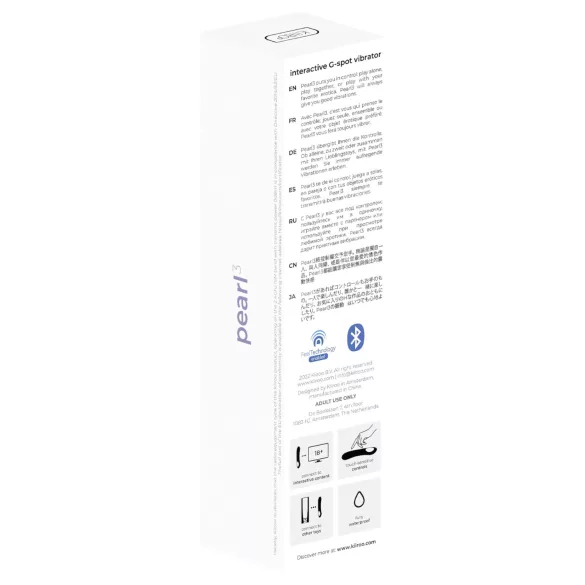 Kiiroo Pearl 3 - Interaktiver G-Punkt Vibrator (lila)