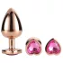 Gleaming Love - Herz-Analplug-Set rosegold (3-teilig)