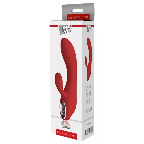 Red Revolution Sofia - Akku-Klitorisvibrator mit Arm (rot)