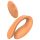 Glam - Akku-Radio-Paarvibrator (Orange)
