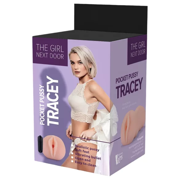 The Girl Next Door Tracey - Vibrations-Möse (natur)