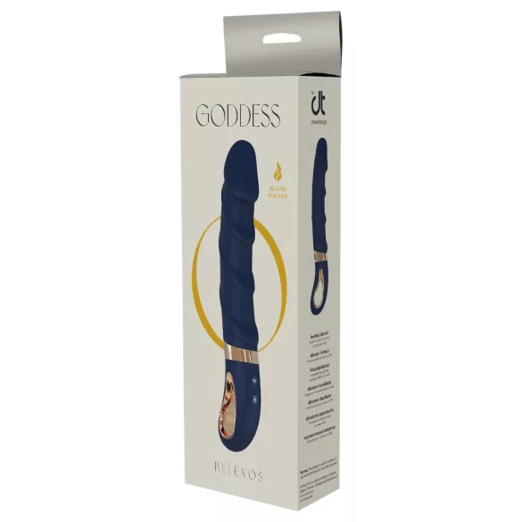 Göttin Belenos - Erwärmender G-Punkt Vibrator (Blau)