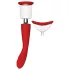 Red Revolution Georgia - G-Punkt Vibrator und Vaginasauger (rot)
