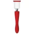 Red Revolution Georgia - G-Punkt Vibrator und Vaginasauger (rot)