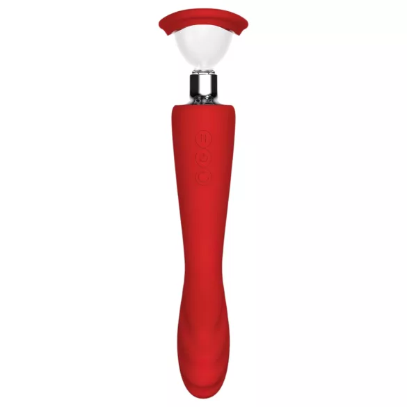 Red Revolution Georgia - G-Punkt Vibrator und Vaginasauger (rot)