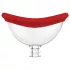 Red Revolution Georgia - G-Punkt Vibrator und Vaginasauger (rot)