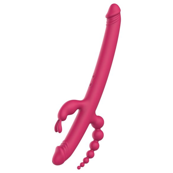 Dreamtoys Akku Vibe - 4-fach Vibrator (pink)