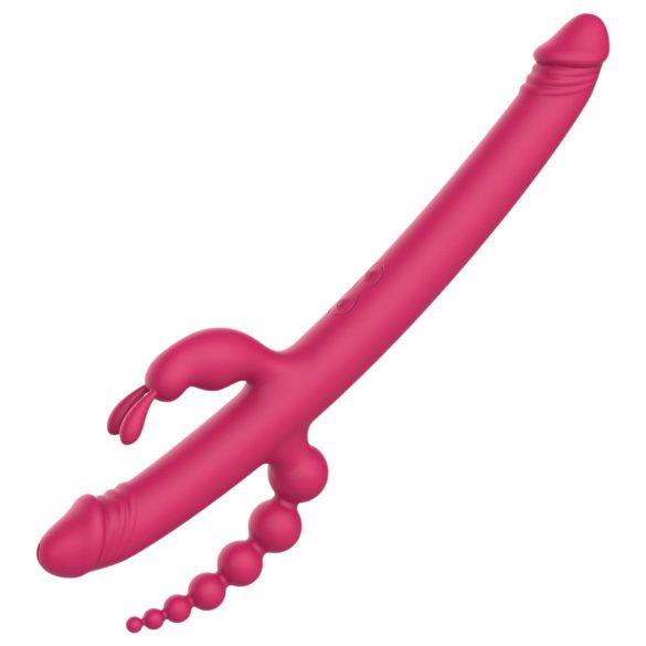 Dreamtoys Akku Vibe - 4-fach Vibrator (pink)