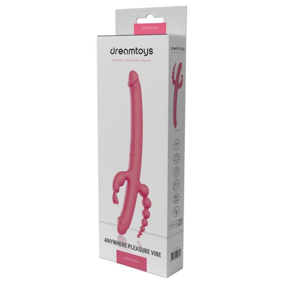 Dreamtoys Akku Vibe - 4-fach Vibrator (pink)