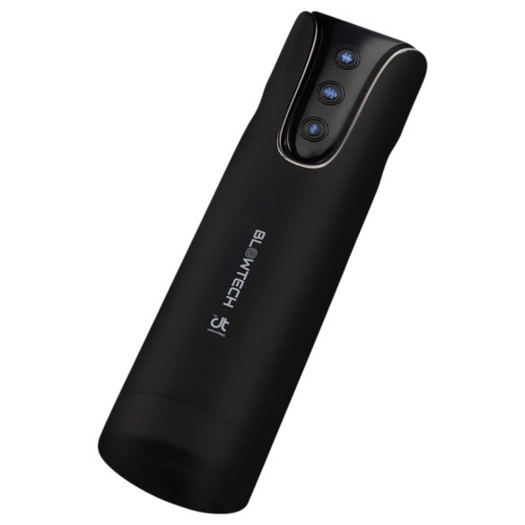 Dreamtoys Blowtech Fester Griff - vibrierender Masturbator (schwarz)