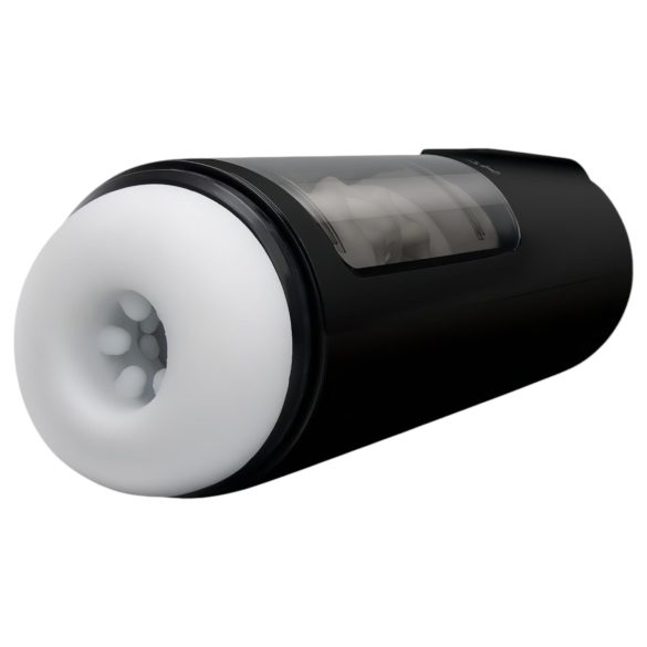Dreamtoys Blowtech - vibrierender, auf- und abfahrender Masturbator (schwarz)
