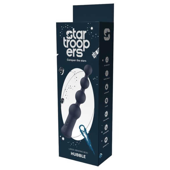 Startroopers Hubble - Perlen Analvibrator mit Akku (Blau)