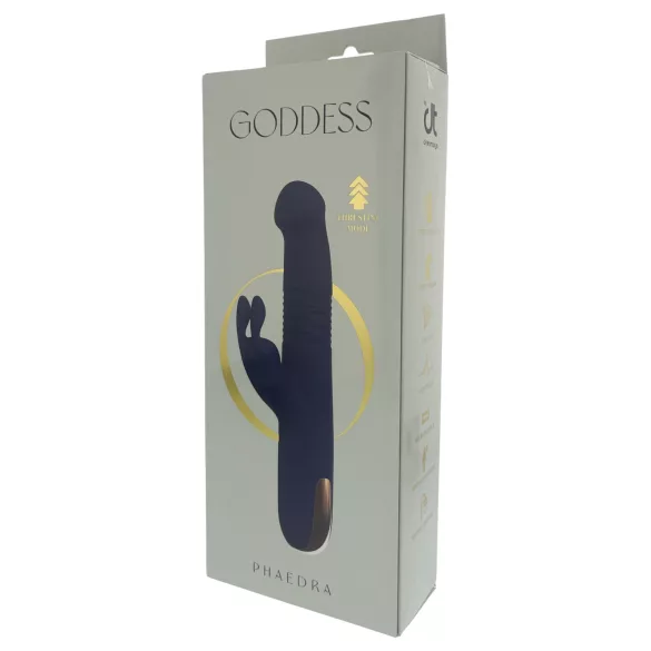 Dreamtoys Goddess Collection - Stoßvibrator (dunkelblau)