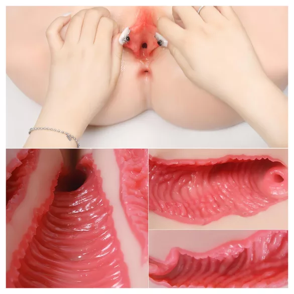 Kokos Vanilla 004 - realistische Torso-Masturbator (natur)