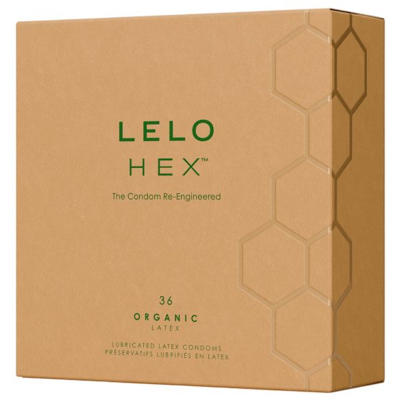 LELO Hex Organic - Kraft Kondom (36 Stk.)