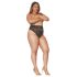 Dreamgirls - Hohe Taille, Spitzen-Slip (schwarz)