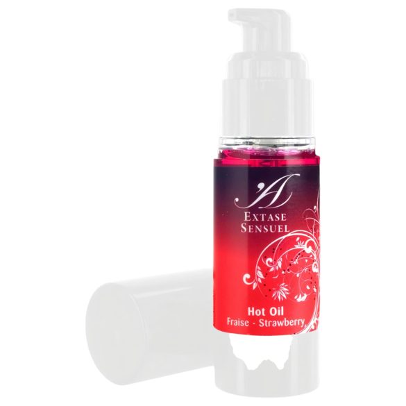 Extase Sensuel - wärmendes Massageöl - Erdbeere (30ml)