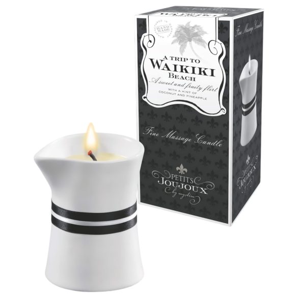 Petits Joujoux Waikiki - Massagekerze - Kokos-Ananas (120ml)