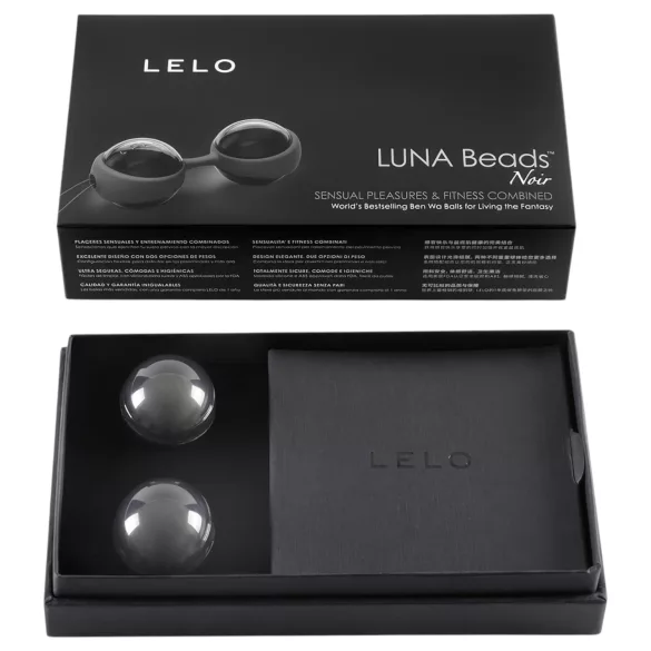 LELO Luna Noir - Variabler Liebeskugel-Spaß