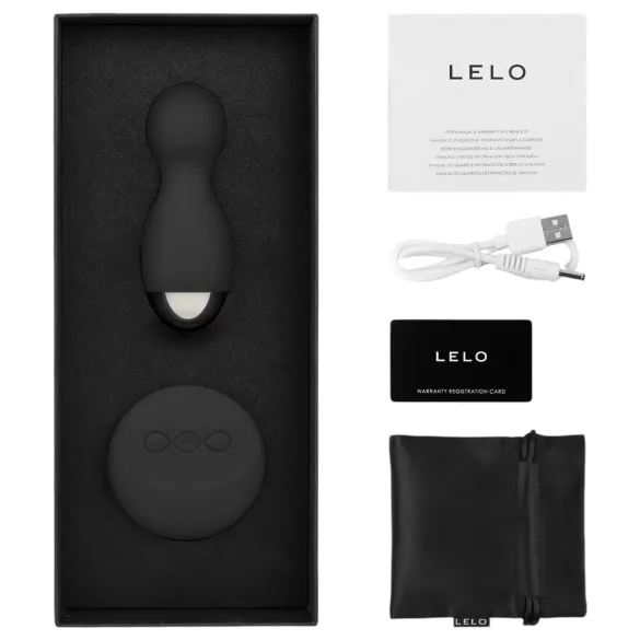LELO Hula - rotierendes Vibrations-Ei (schwarz)