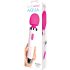 Bodywand Aqua Wand - wasserdichter Massagestab (weiß-pink)