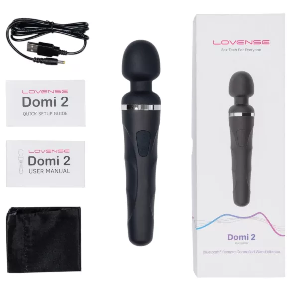 LOVENSE Domi 2 - intelligenter Massagevibrator (schwarz)