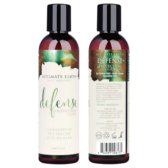 Intimate Earth Defense - antibakterielles Gleitmittel (120ml)