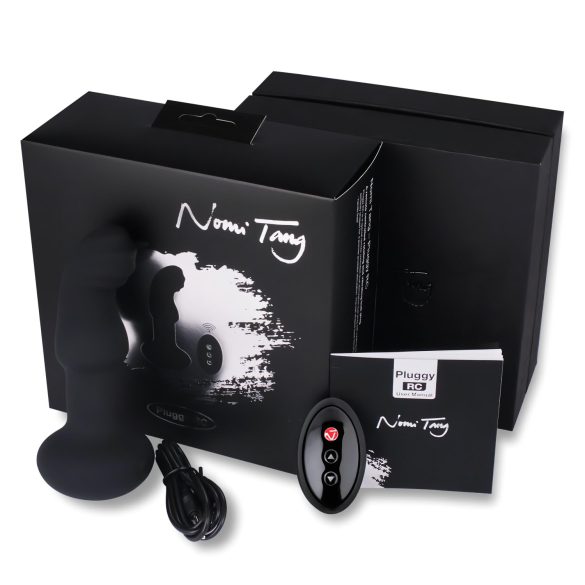 Nomi Tang - rotierender Perlen-Analvibrator (schwarz)