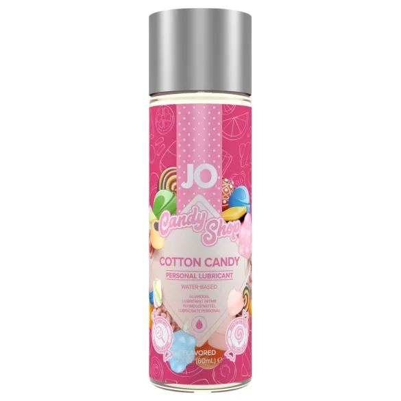 JO Candy Shop Baumwollsüß - wasserbasiertes Gleitmittel - Zuckerwatte (60ml)