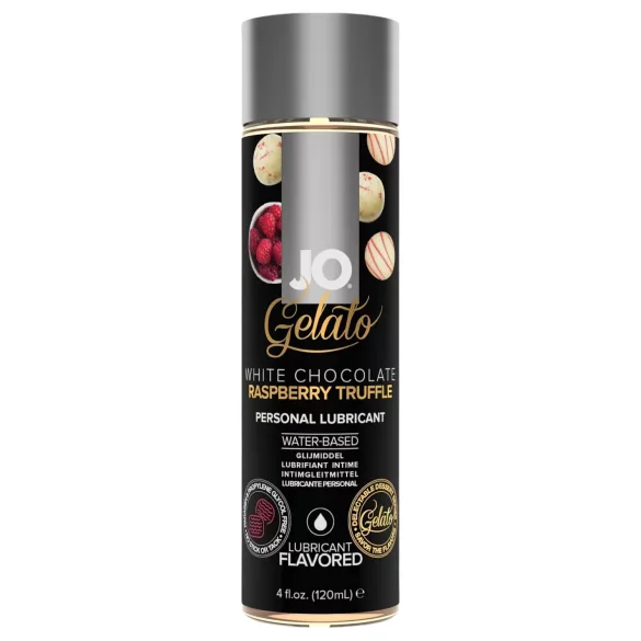 System JO Essbarer Gleitgel Weiße Schoko-Himbeer-Trüffel (120ml)