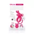 Screaming O Ohare - Wiederaufladbarer Hasenvibro-Ring (pink)