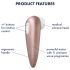 Satisfyer 1 Number One - Luftdruck-Klitoris-Stimulator (braun)