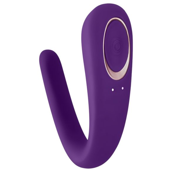 Satisfyer Double Classic - Wasserdichter Akku-Paarvibrator (Lila)
