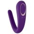 Satisfyer Double Classic - Wasserdichter Akku-Paarvibrator (Lila)