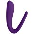 Satisfyer Double Classic - Wasserdichter Akku-Paarvibrator (Lila)