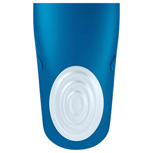 Satisfyer Doppelwal - 2-motoriger Partnervibrator (blau)