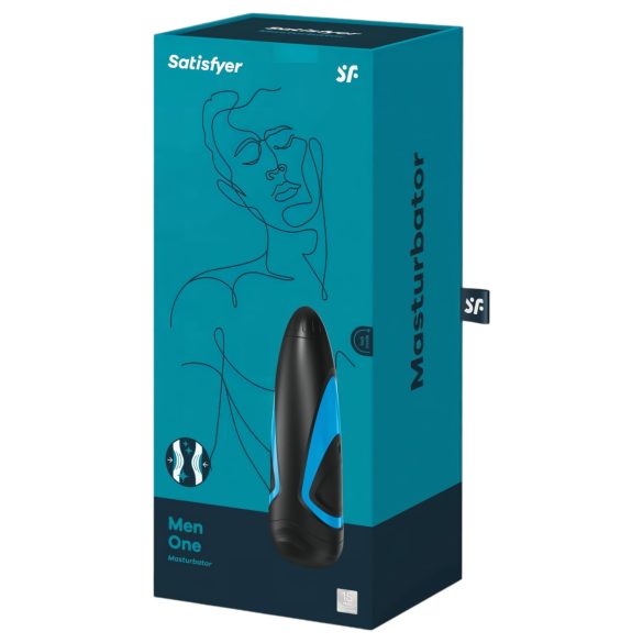 Satisfyer Men One - Saugmasturbator (blau-schwarz)