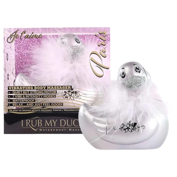 My Duckie Paris 2.0 - Klitorisvibrator (silber)