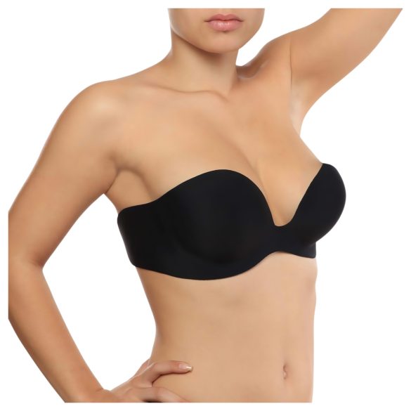 Bye Bra Gala A - versteckter Push-up BH (schwarz)