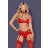Obsessive Heartina - Dessous-Set (Rot)