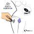 FEELZTOYS Panty – Akku-Radio-Klitorisstimulator (schwarz)