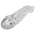 OXBALLS Muscle - geripptes Penismantel (transparent)