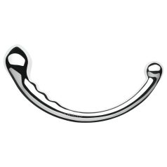 Le Wand - doppelseitiger Edelstahl-Dildo (silber)