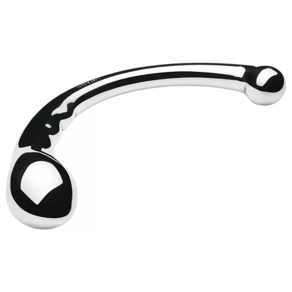 Le Wand - doppelseitiger Edelstahl-Dildo (silber)