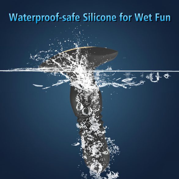 Aixiasia Roy - Akku-Radio-Analdildo (Schwarz)