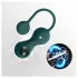 Magic Motion Crystal Duo - App-gesteuerte vibrierende Liebeskugeln (grün)
